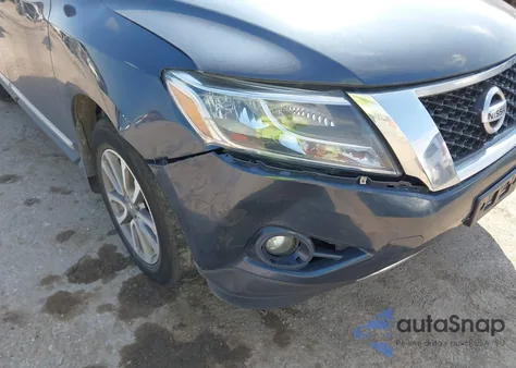 2015 Nissan Pathfinder Sl from USA, damaged, VIN 5N1AR2MNXFC686630